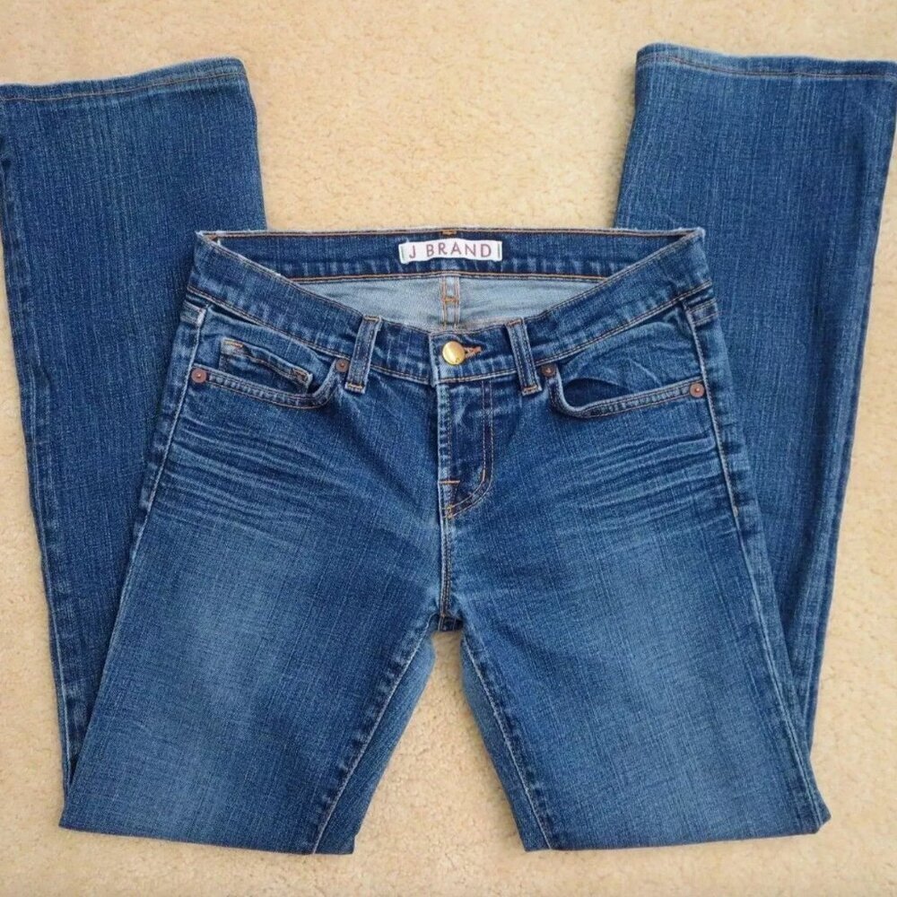 J Brand Womens Bootcut Jeans Size 26 Denim Pants 905 Dark Vintage Wash